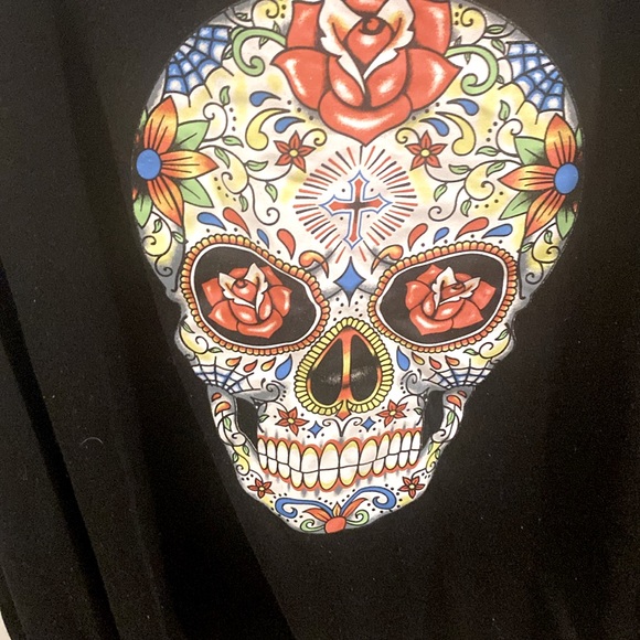 Sugar, school, long sleeve T-shirt, extra large black - Picture 2 of 4